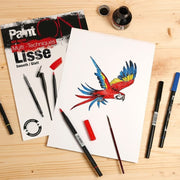 Paint'On Smooth white drawing pad 250G 25 sheets A4