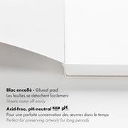 Paint'On Smooth white drawing pad 250G 25 sheets A3