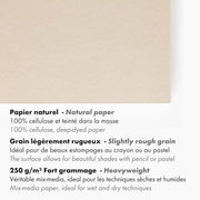 Paint'On pad Mix6 250G 24 sheets 6 x 4 sheets A3 (11.7 x 16.5 in)