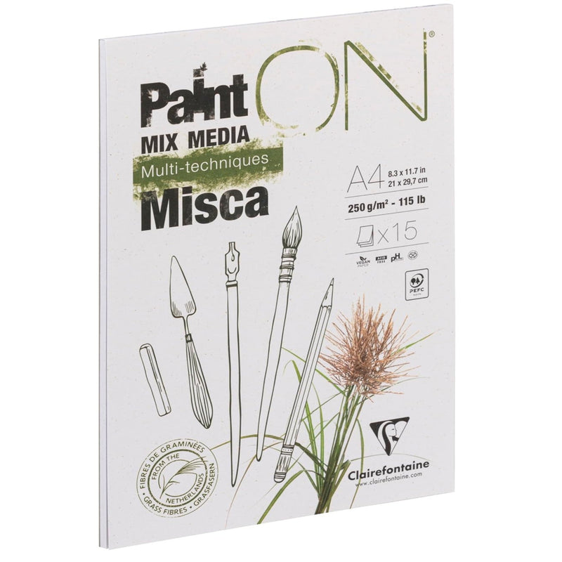 Clairefontaine Paint’On Misca pad – A4 product view