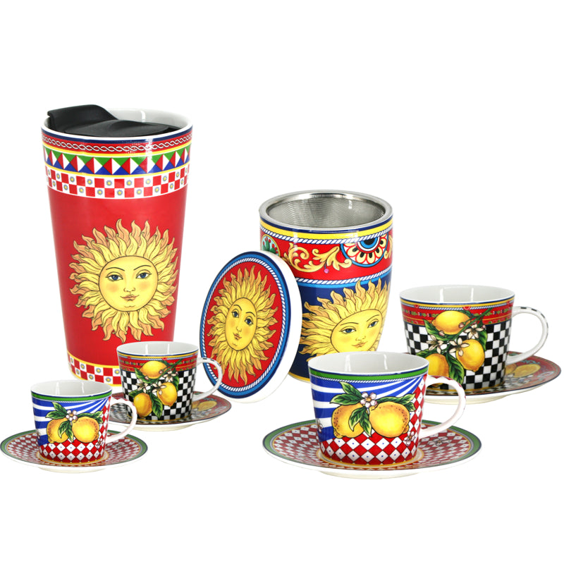 Tasses et soucoupes à cappuccino BIA - TESORO