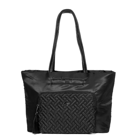 LUG Arpeggio Tote Bag in Midnight Black