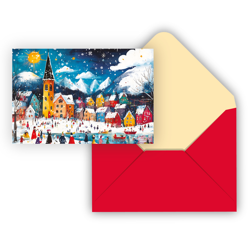 SIGNATURE HOLIDAY CARDS – IDV – ENCHANTED VILLAGE