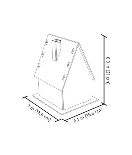 Eurographics - Casse-tête 3D - Maison en pain d'épices