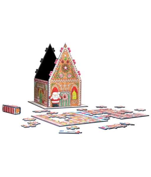 Eurographics - Casse-tête 3D - Maison en pain d'épices