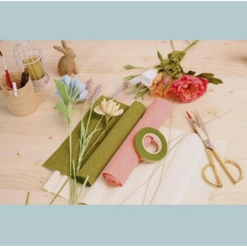 Clairefontaine florist crepe paper – Pastel assortment project 3