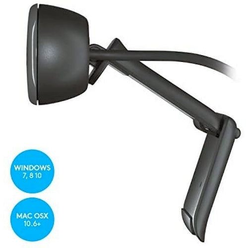 Logitech C270 HD webcam 720p in black – view 5