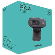 Logitech C270 HD webcam 720p in black – view 8