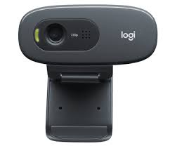 Logitech C270 HD webcam 720p in black