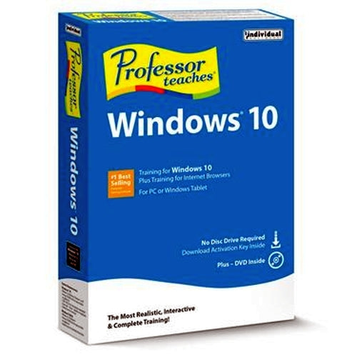 Individual Software - Professor Teaches Windows 10