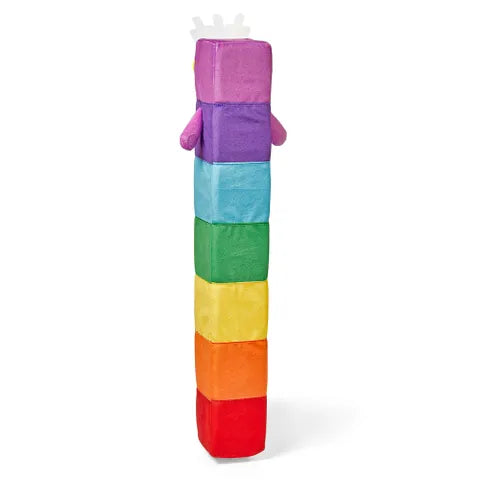 hand2mind - Numberblocks - Peluche Sept, le compagnon espiègle