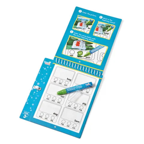 hand2mind - Bob Books - Beginning Readers Water Workbook with Pen