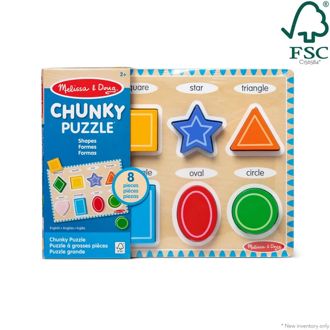 Melissa & Doug - Press & Pop Chunky Puzzle