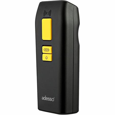 Adesso – Lecteur de codes-barres de poche, capteur CMOS, connectivité Bluetooth et sans fil 2,4 GHz, 1D/2D, antimicrobien, étanche IP66, résistant aux chutes