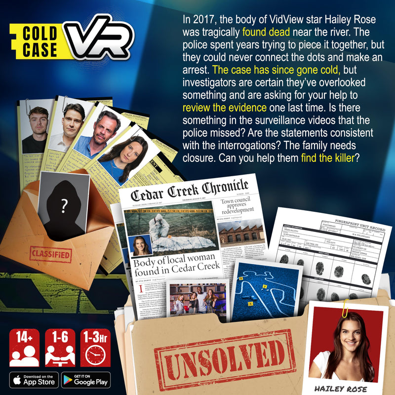 ABACUS - COLD CASE VR: THE CASE OF THE FATAL FOLLOWER - Limolin 