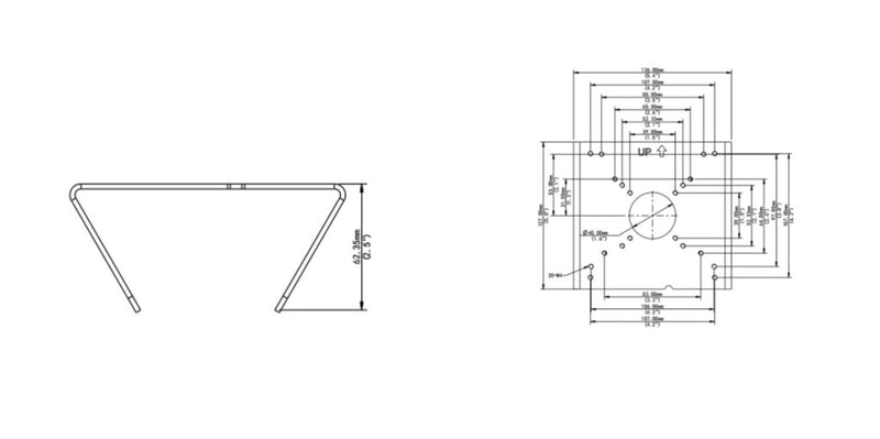 Gyration – Adaptateur de montage sur mât ACS-J110