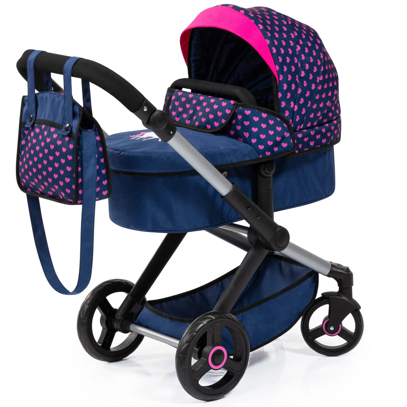 XEO - DOLLS PRAM - HEART PATTERN