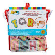 ALEX - Bath - Abc Stickers For The Tub - Limolin 