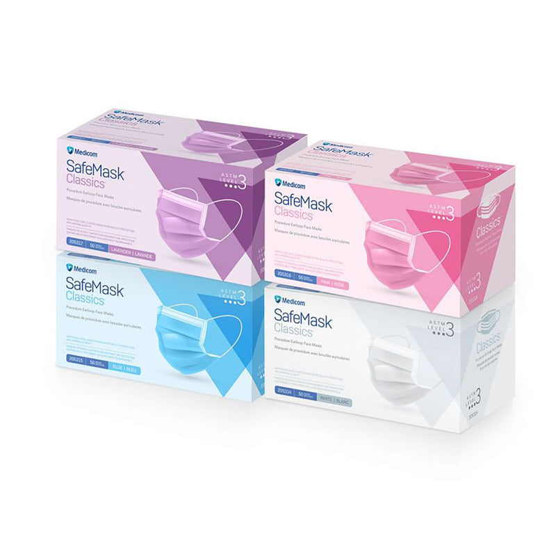 AMD Medicom - Assure Level 3 Blue Medical Mask (50) - Limolin 
