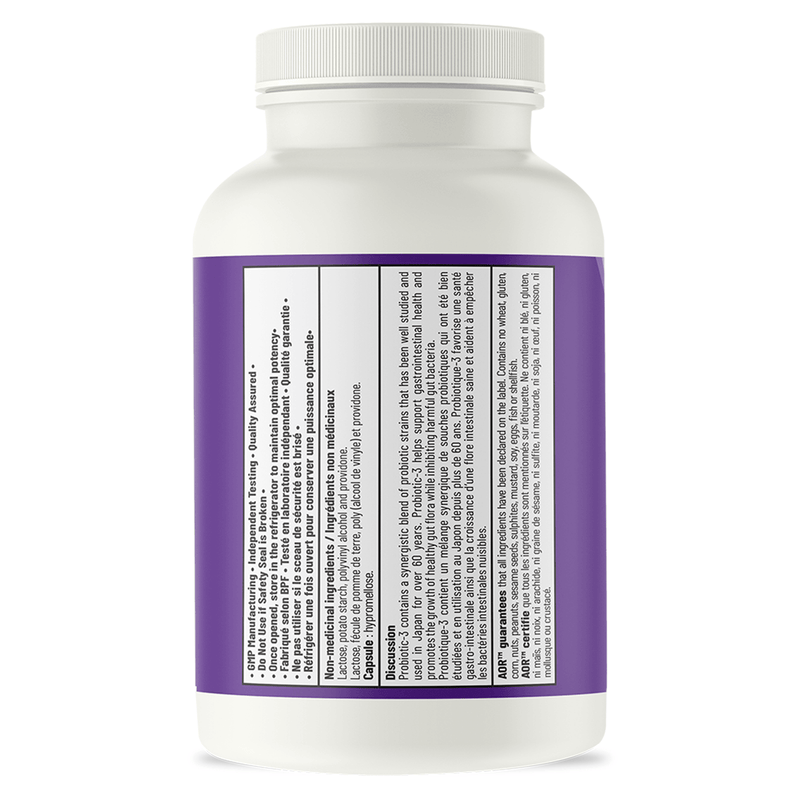 AOR - Probiotic-3 90caps - Limolin 