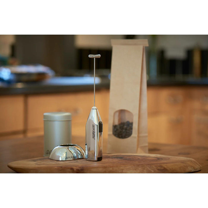 Aerolatte - Milk Frother (Chrome)  | 8.5 Inch - Limolin 