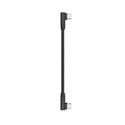 Alogic - 25cm Elements Pro Right-Angle USB-C to Right Angle USB-C Cable - Limolin 