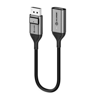 Alogic - Adapter DisplayPort Male to HDMI Female 4K Ultra HD - Space Grey - Limolin 