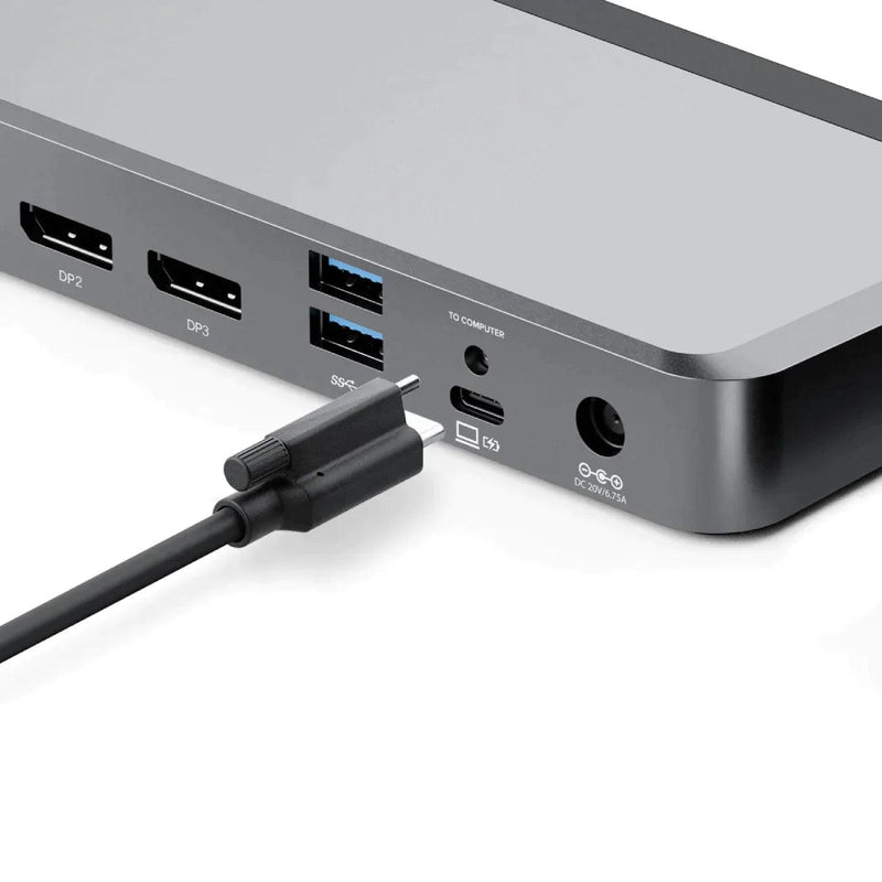 Alogic - Docking Station - MX3 USB-C Triple Display DP Alt Mode - Limolin 