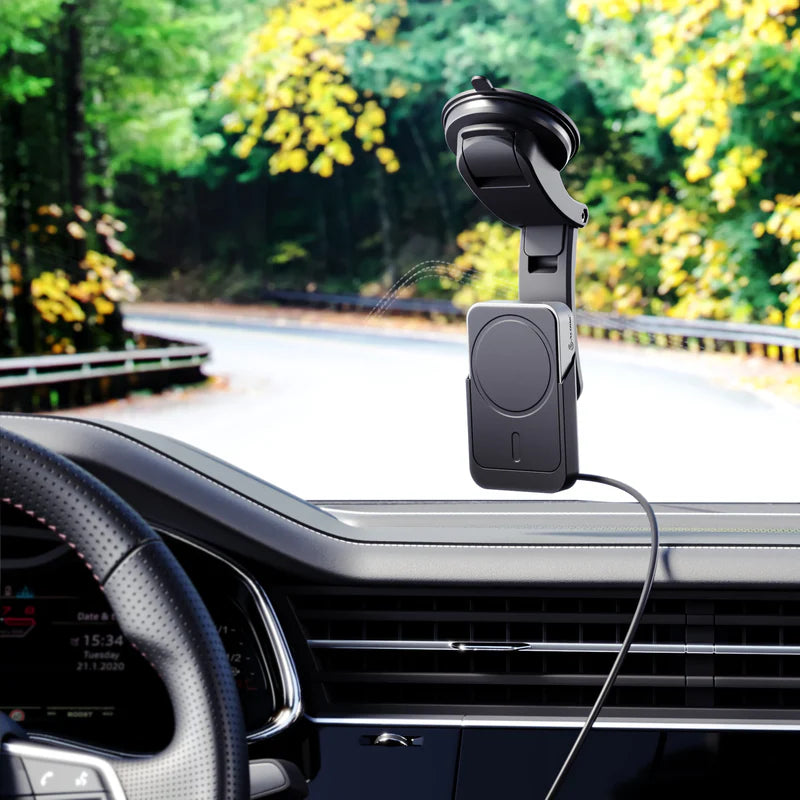 Alogic - Qi Car Charger 15W Magnetic - Limolin 