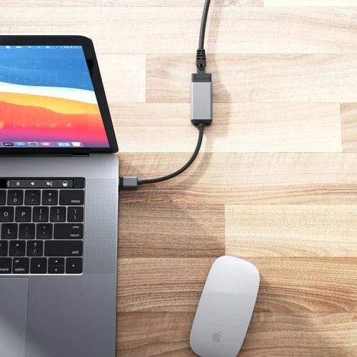 Alogic - Ultra USB-C (Male) to RJ45 Gigabit Ethernet (Female) Adapter - Limolin 