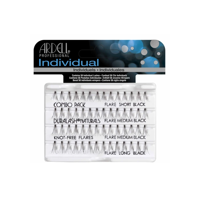 Ardell - Cils Duralash Naturals Lashes Clusters (Noir Combo/Black Combo) - Limolin 
