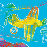 Avenir - Scratch Mmini Book - AIRPLANE (12 PCS) - Limolin 