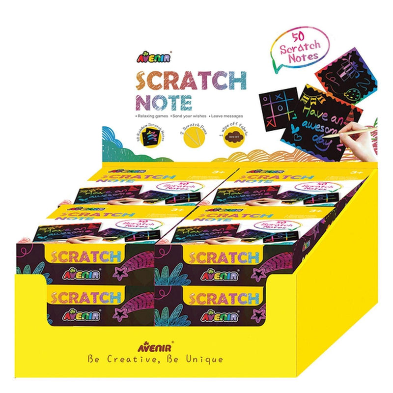 Avenir - Scratch Note Pdq (12Pcs/Display) - Limolin 