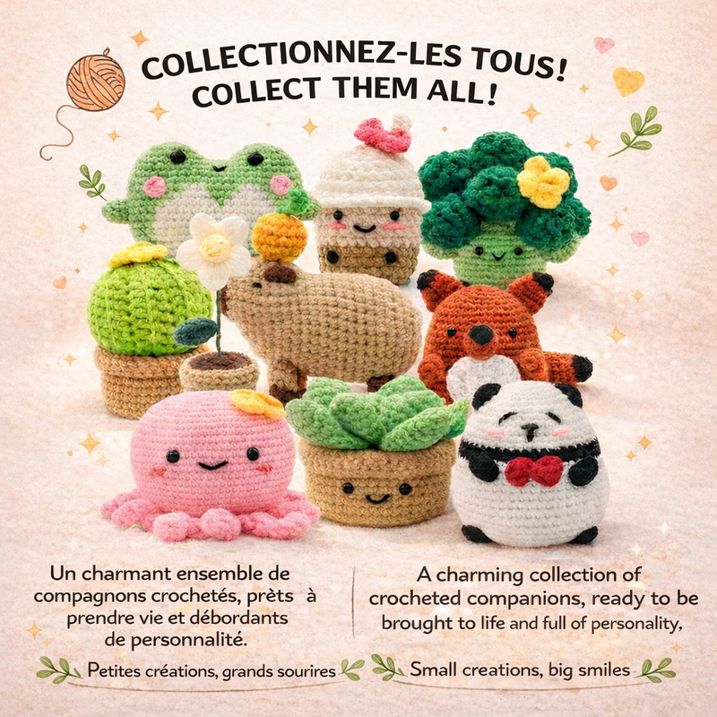 CHILL CAPYBARA DIY CROCHET KIT