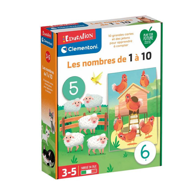 EDUCATION - LES NOMBRES DE 1 À 10