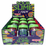 BAW - SLIME in JAR - CHERRY APPLE SOUR CANDY TIN - CDU - Limolin 