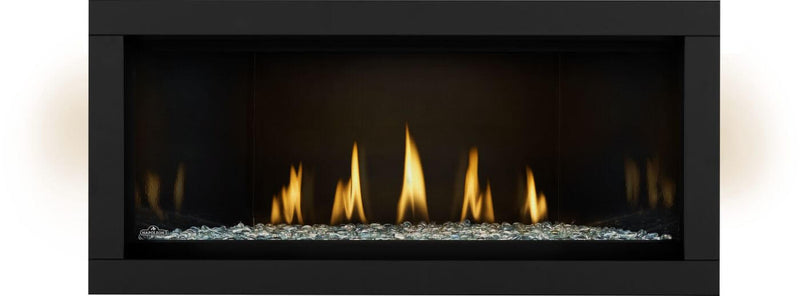 Napoleon - Ascent Linear Premium Natural Gas Fireplace - BLX46NTE (BLX46NTE) - product view. Shown with a finishing configuration; optional kits are sold separately.