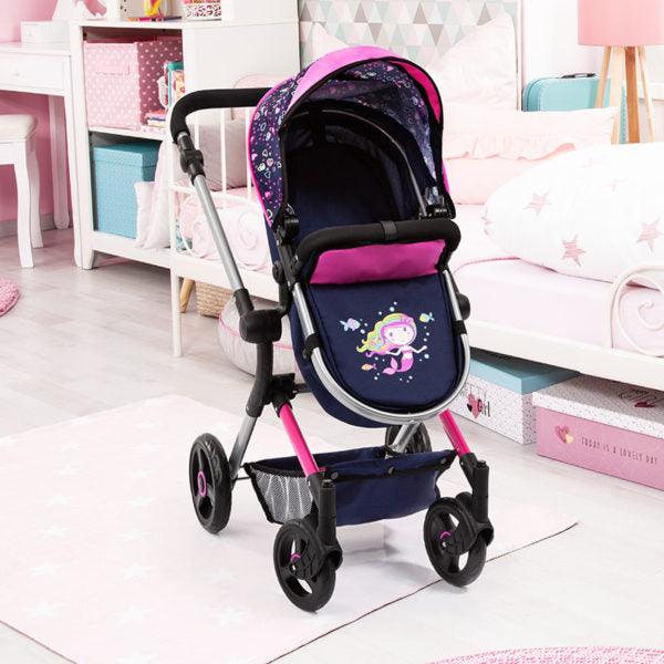 Bayer Design - Neo Vario - Dolls Pram - Mermaid - Limolin 