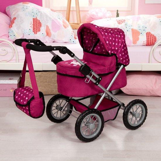 Bayer Design - Trendy - Dolls Pram - Pink - Limolin 