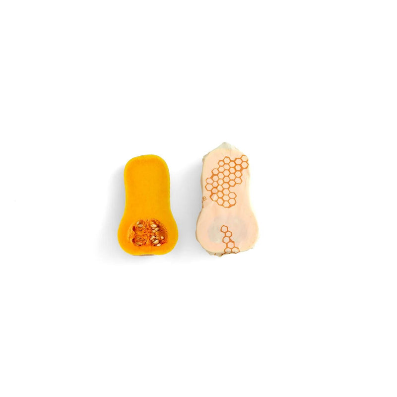 Bees Wrap - Bee-Hive Wrap Set 3/St 32.5X35cm/13X14" Honeycomb - Limolin 
