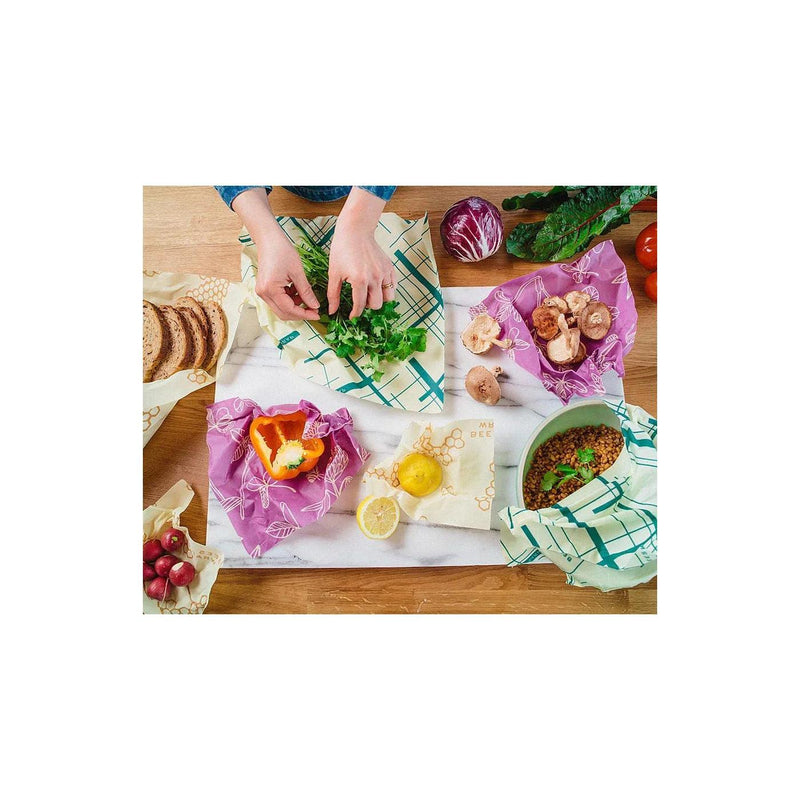 Bees Wrap - Variety Pack Wrap 7/ST Assorted Size/Design - Limolin 