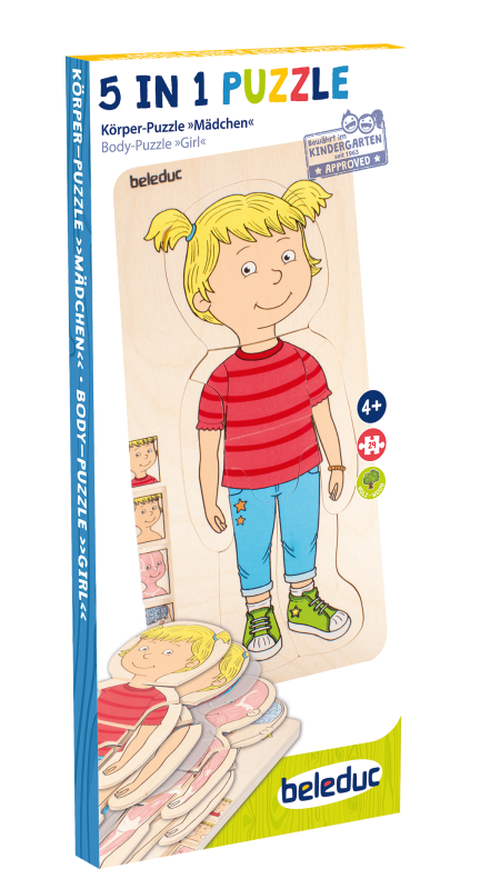 Beleduc - Body - Puzzle - Girl - Limolin 