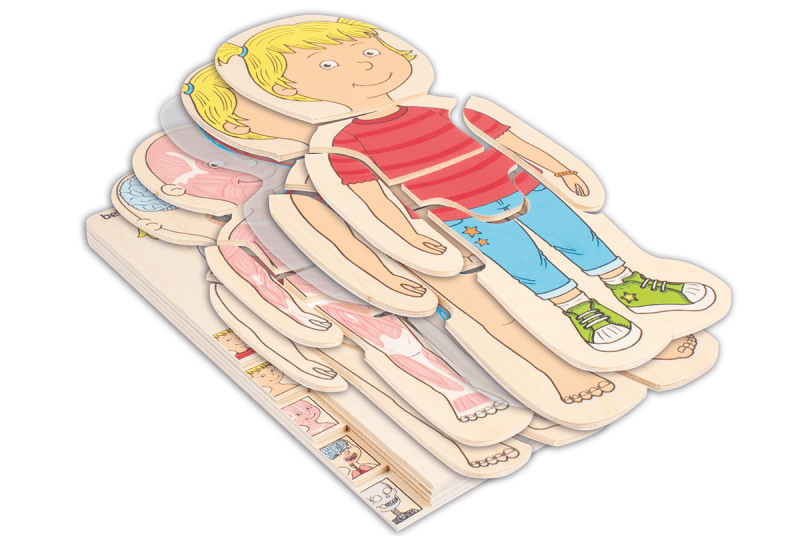Beleduc - Body - Puzzle - Girl - Limolin 