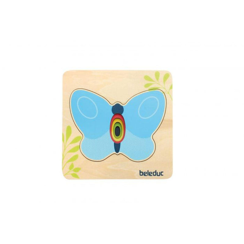 Beleduc - Layer Puzzle - Butterfly - Limolin 