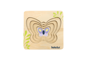 Beleduc - Layer Puzzle - Butterfly - Limolin 