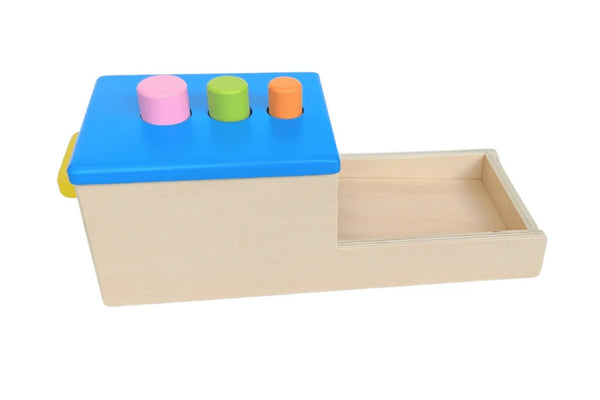 Beleduc - Permanence Box with Lid and Cylinders - Limolin 