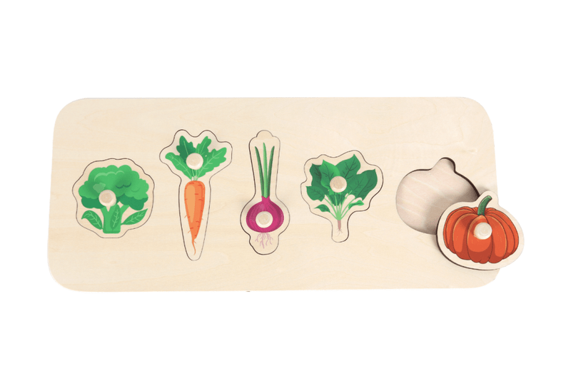 Beleduc - VEGETABLES KNOB PUZZLES - Limolin 