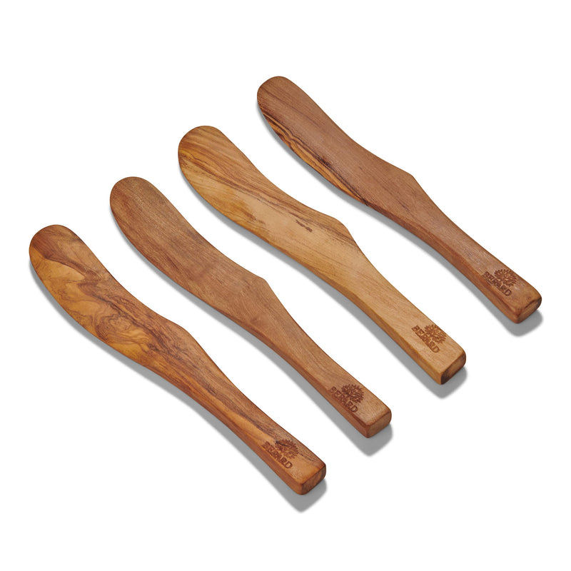 Berard - Spreader Set 17.5cm/7", Olivewood 4pc Set - Limolin 