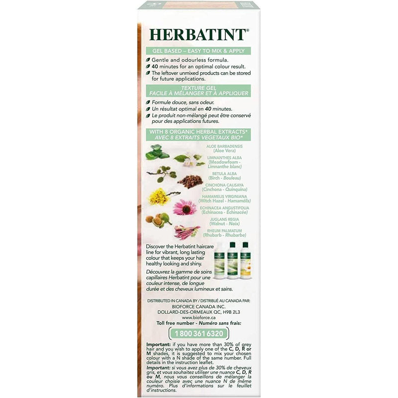 BioForce - Herbatint - Permanent Hair Color - Ff6 Orange - 135ml - Limolin 