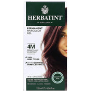 BioForce - Herbatint - Permanent Hair Color - M4 Mahogany Chestnut - 135ml - Limolin 